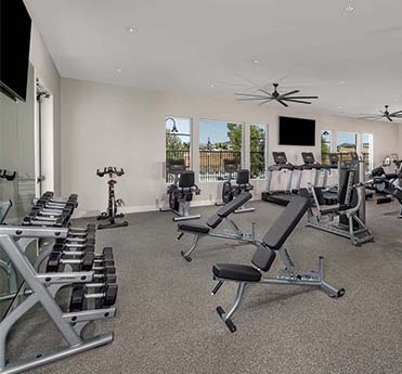 Fitness Center at Sommers Bend.