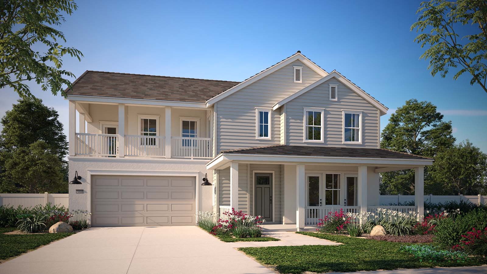 Exterior Elevation C - Plan Four - Upton at Sommers Bend