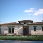Exterior Elevation B - Plan One - Acacia at Sommers Bend