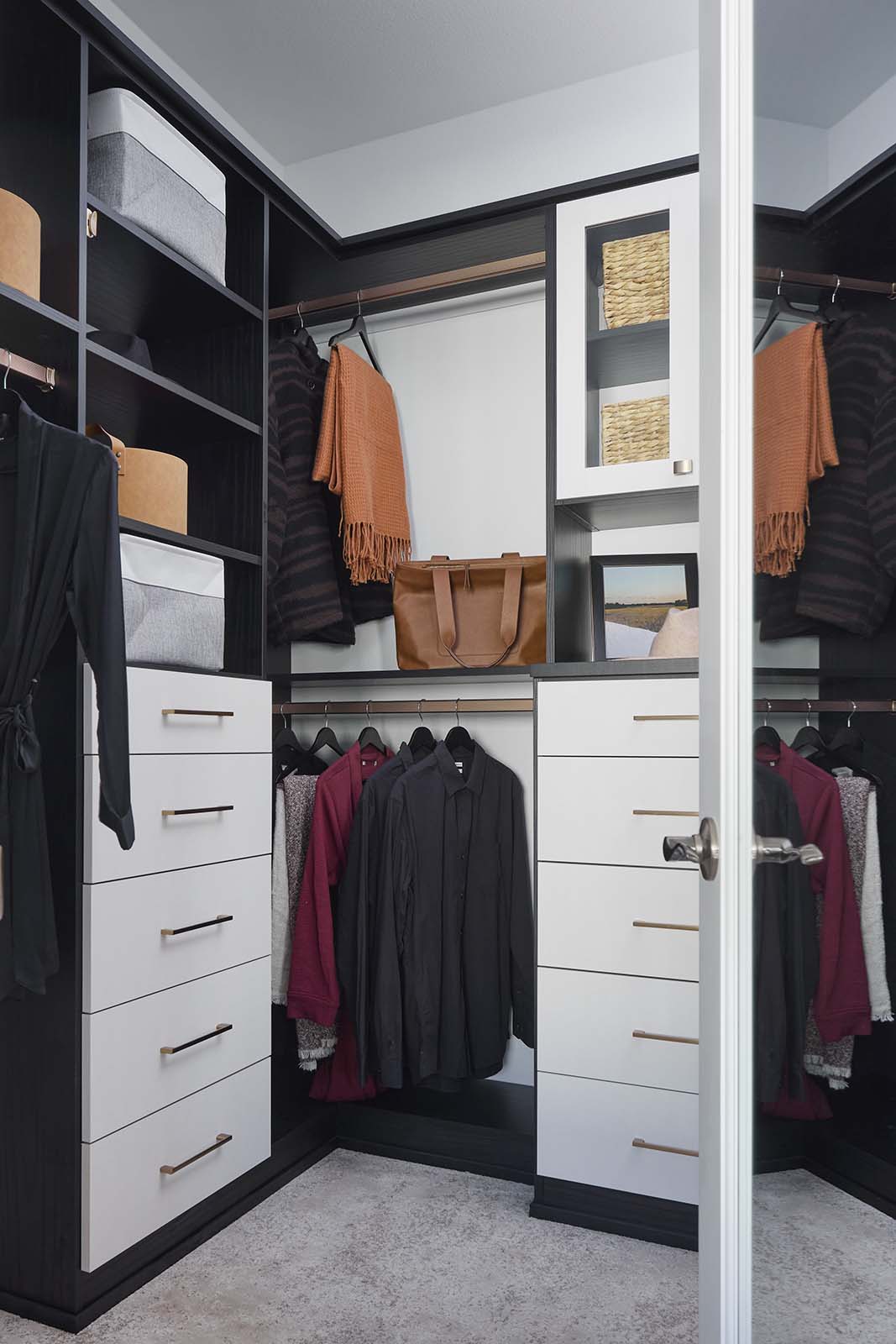 Primary Walk-In Closet - Plan 1 | Discovery at Sommers Bend