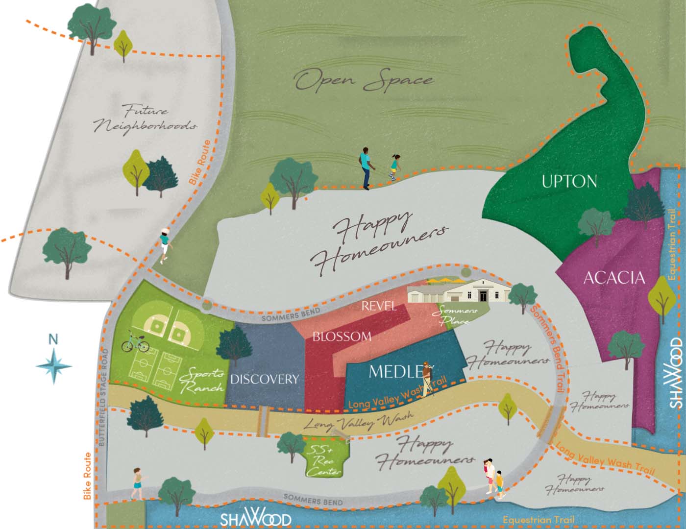 Site Map - Sommers Bend